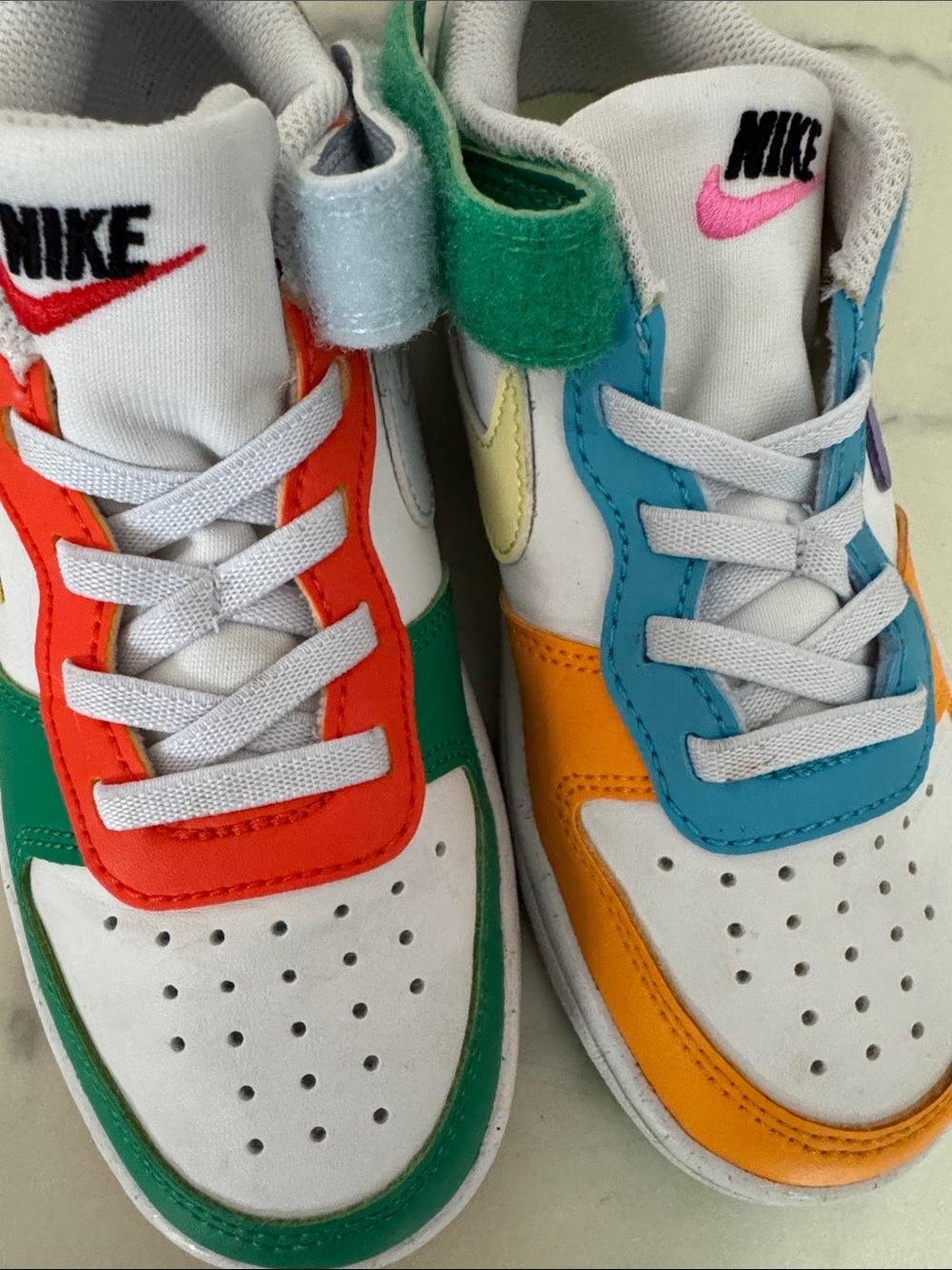Nike Court Borough Recraft Mulitcolor Size 13C Style: FQ8378-902 - Picture 4 of 9